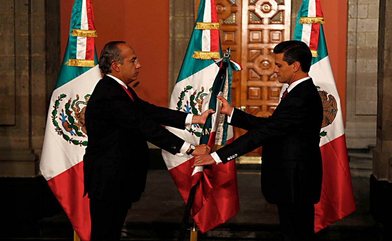 Photo reprinted courtesy of Presidencia de la Republica Mexicana via Flickr Entrega de Mando, by Presidencia de la Republica Mexicana
