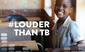 Image courtesy Louder Than TB Louder Than TB campaign image