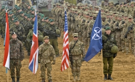 Photo reprinted courtesy U.S. Army Europe via Flickr Closing Ceremony for Iron Sword 2014, by U.S. Army Europe