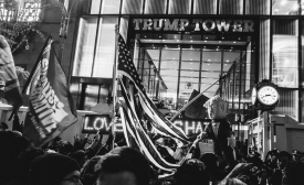 Photo reprinted courtesy of Mathias Swasik via Flickr New York Rally Against Trump, by Mathias Swasik