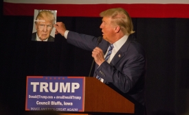 Photo reprinted courtesy Matt Johnson via Flickr Donald Trump, by Matt Johnson