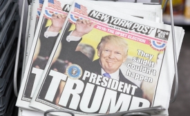 Photo reprinted courtesy of Marco Verch via Flickr New York Post: President Trump, by Marco Verch