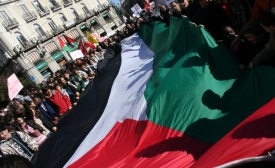 Photo reprinted courtesy of Carlos Capote via Flickr Por la paz en Palestina, by Carlos Capote