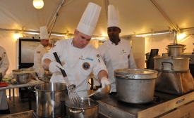 Photo reprinted courtesy of U.S. Army Africa via Flickr 35th U.S. Army Culinary Arts Competition, by U.S. Army Africa