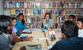 Photo reprinted courtesy U.S. Consulate Chennai via Flickr American Corner Bangalore, by U.S. Consulate Chennai