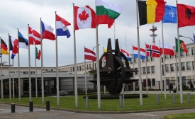 Photo reprinted courtesy of Utenriksdepartementet UD via Flickr NATO's hovedkvarter by Utenriksdepartementet UD