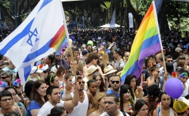 Photo reprinted courtesy U.S. Embassy Tel Aviv, via Flickr There was a strong diplomatic presence, including Ambassador Shapiro, at the Tel Aviv Gay Pride Parade in 2012