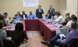 Photo reprinted courtesy Fran Afonso CVC/COIN meeting