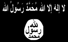 Photo reprinted courtesy TRAJAN 117 via Flickr An ISIL flag