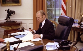 Photo reprinted courtesy Ford Library Museum President Gerald Ford