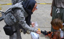 Humanitarian mission gift - picture from US Army Flickr account Humanitarian mission gift - picture from US Army Flickr account