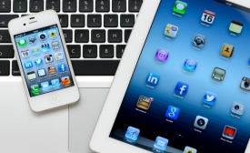 Photo Source: iStock http://www.istockphoto.com/photo/ipad-amp-iphone-amp-macbook-23647981