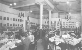 Reading Room of the Allies. Interior. Partial View. Courtesy U.S. Department of State Office of the Historian Reading Room of the Allies. Interior. Partial View.