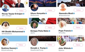 Images courtesy of Twitter Twitter Profiles of World Leaders