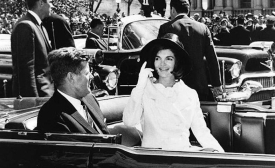 Photo reprinted courtesy of Abbie Rowe via Wikimedia Commons John and Jacqueline Kennedy 27 March 1963, by Abbie Rowe