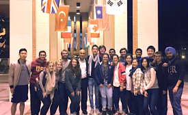 Photo by Mustafa Mert Sezgen Professor Najmedin and the Inaugural Engineering Class Photo, by Mustafa Mert Sezgen