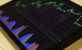 Image courtesy of Burak Kebapci via Pexels Black, Blue, & Red Graph