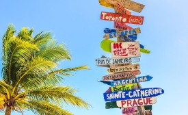 Image via Pixabay Travel Destination Signs