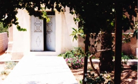 Zaharna Gaza Home Entrance, photo courtesy of author Zaharna Gaza Home Entrance, photo courtesy of author