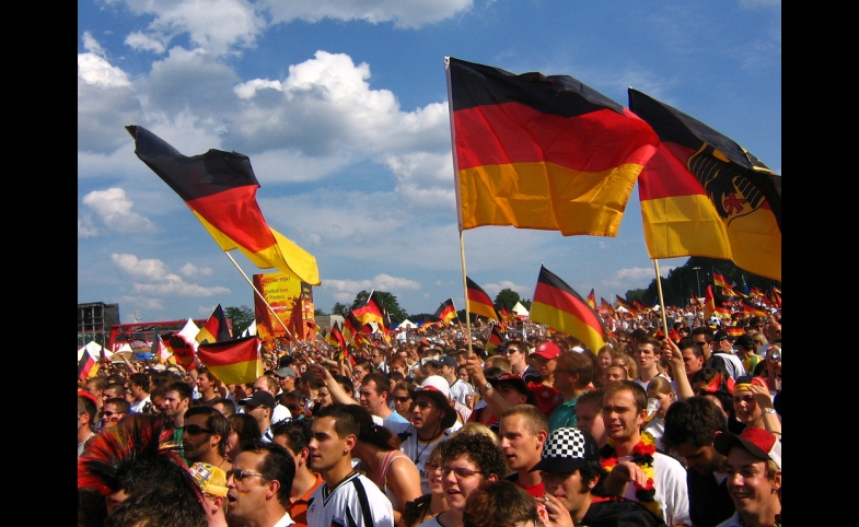 Photo reprinted courtesy Stewart, via Flickr German Fans