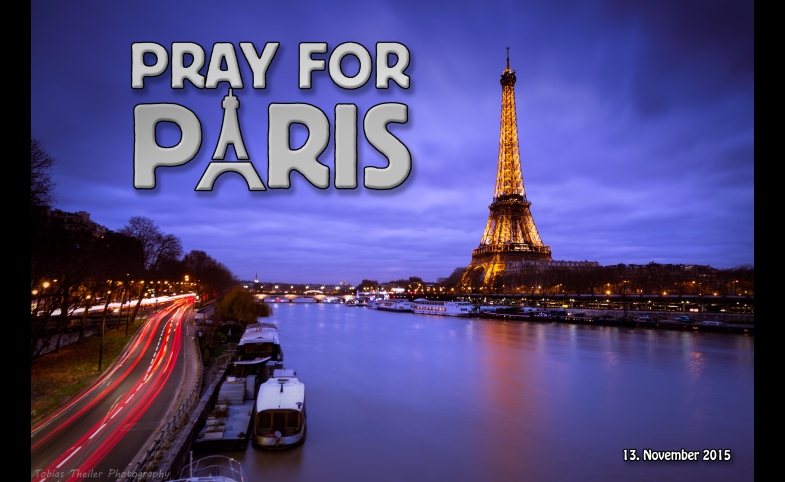 Photo by Tobias Theiler/CC by-SA 2.0 Pray for Paris