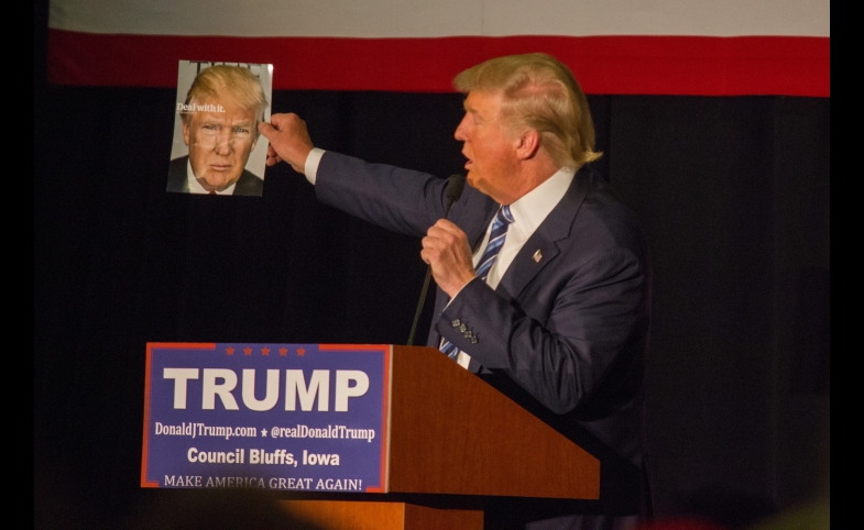 Photo reprinted courtesy Matt Johnson via Flickr Donald Trump, by Matt Johnson