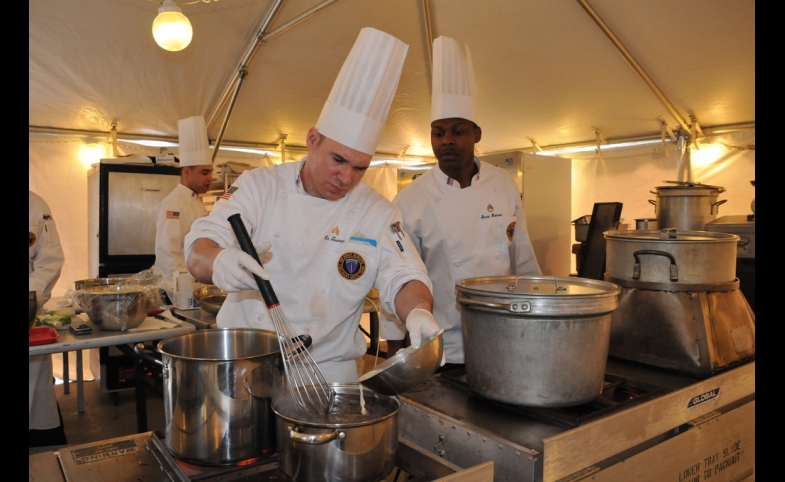 Photo reprinted courtesy of U.S. Army Africa via Flickr 35th U.S. Army Culinary Arts Competition, by U.S. Army Africa