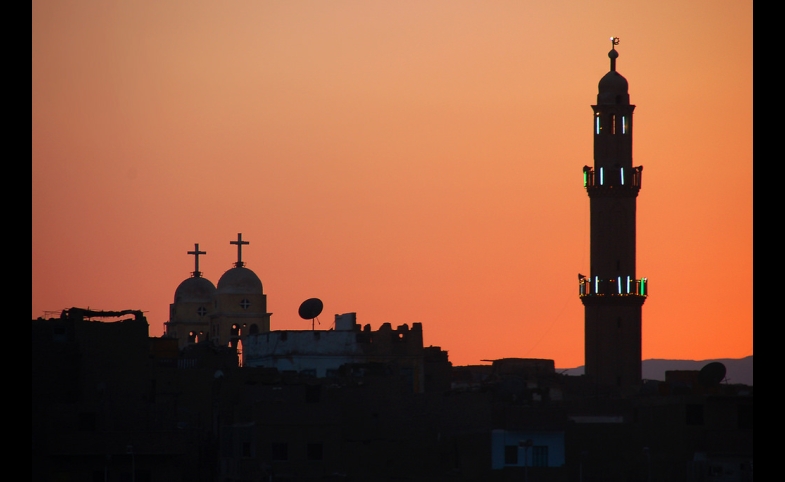 Photo reprinted courtesy of David Evers via Flickr Twilight of Islam and Christianity, by David Evers