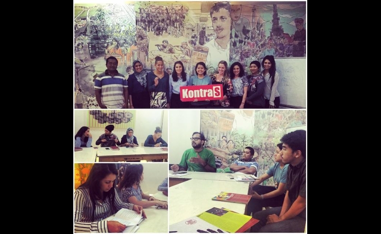 Photo reprinted courtesy the USC MPD Research Group The MPD delegation to Indonesia at KontraS