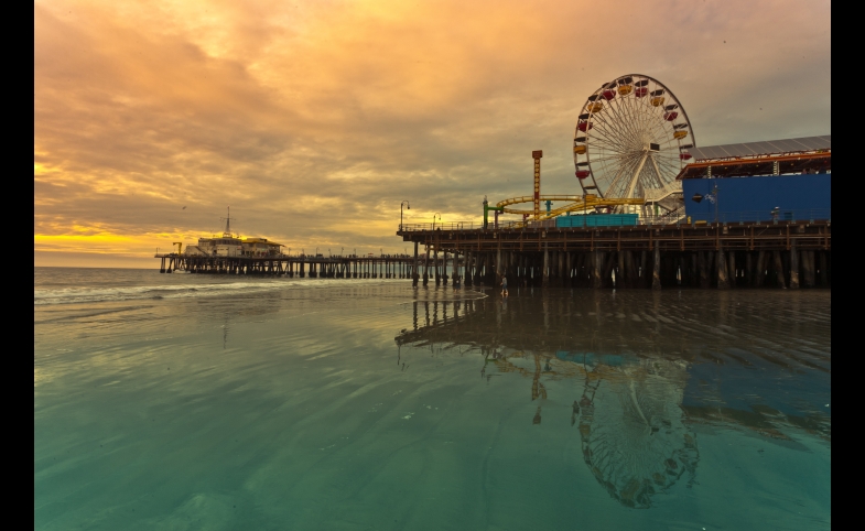 Photo by Boqiang Liao/ CC by-SA 2.0 Santa Monic Pier