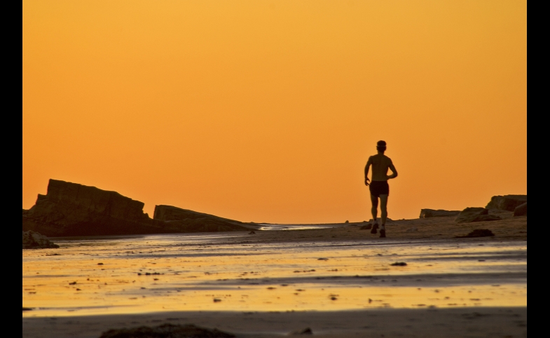 Photo reprinted courtesy Damian Gadal, via Flickr Lone Runner