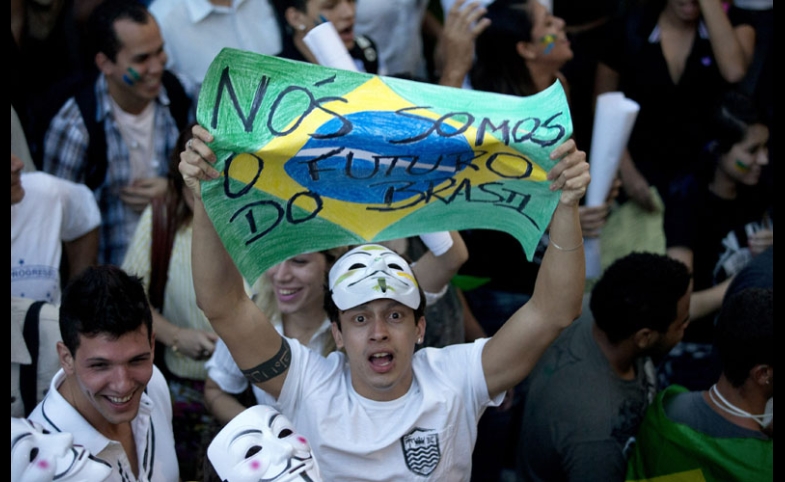 Image courtesy Sebástian Freire via Flickr Brazil Soccer Confed Cup Protests