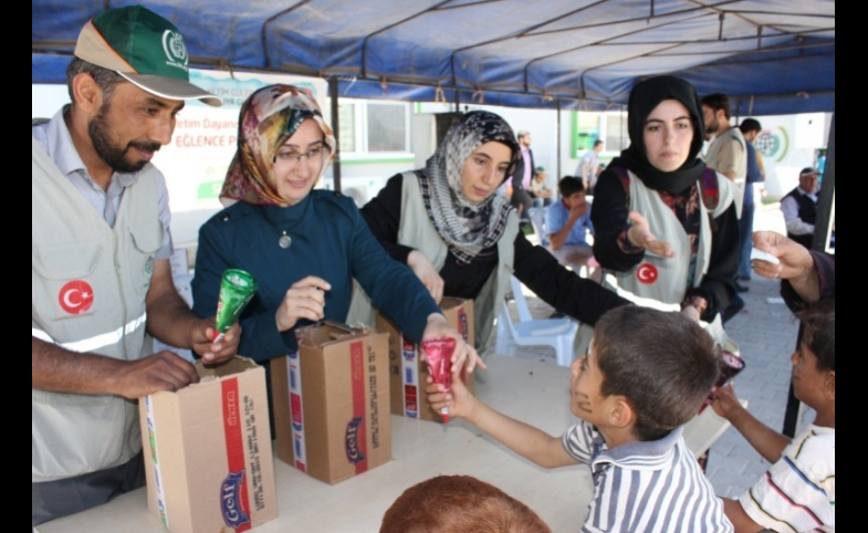IHH organized fair for Syrian orphans, May 2014 (http://www.ihh.org.tr/en)