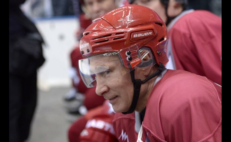 Photo reprinted courtesy Kremlin.ru, via Wikimedia Commons Vladimir Putin at Sochi, 2014