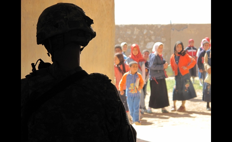 Photo reprinted courtesy of Angie Johnston via Pixabay Iraq School, by Angie Johnston