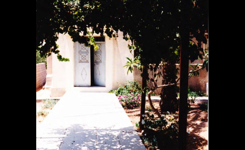 Zaharna Gaza Home Entrance, photo courtesy of author Zaharna Gaza Home Entrance, photo courtesy of author