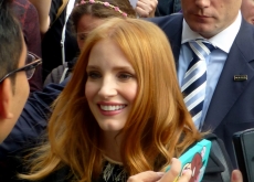 Photo reprinted courtesy GabboT, via Flickr Jessica Chastain at the Martian premiere in Toronto