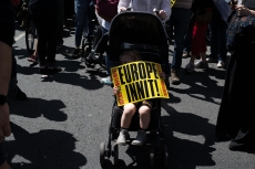 Photo reprinted courtesy David B Young via Flickr Young remain voters reduced to tears by Brexit result