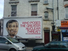 Photo reprinted courtesy Gwire, via Flickr (https://flic.kr/p/7tjzmD) An RT billboard in London