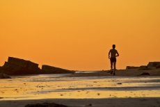 Photo reprinted courtesy Damian Gadal, via Flickr Lone Runner