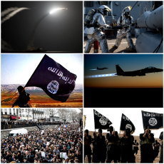 Photo reprinted Leopoldo Christie via Wikimedia Commons Escenas de la Guerra contra ISIS