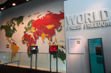Newseum World Press Freedom Map, (Creative Common's, Flickr, Mr.TinDC)